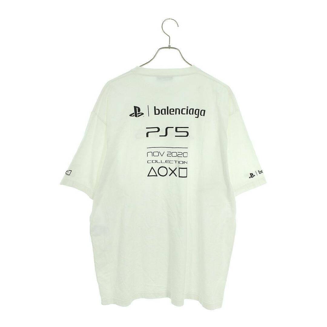 Balenciaga(バレンシアガ)のバレンシアガ  651795 TKVF3 プレイステーションボクシーヴィンテージジャージーTシャツ メンズ XS メンズのトップス(Tシャツ/カットソー(半袖/袖なし))の商品写真