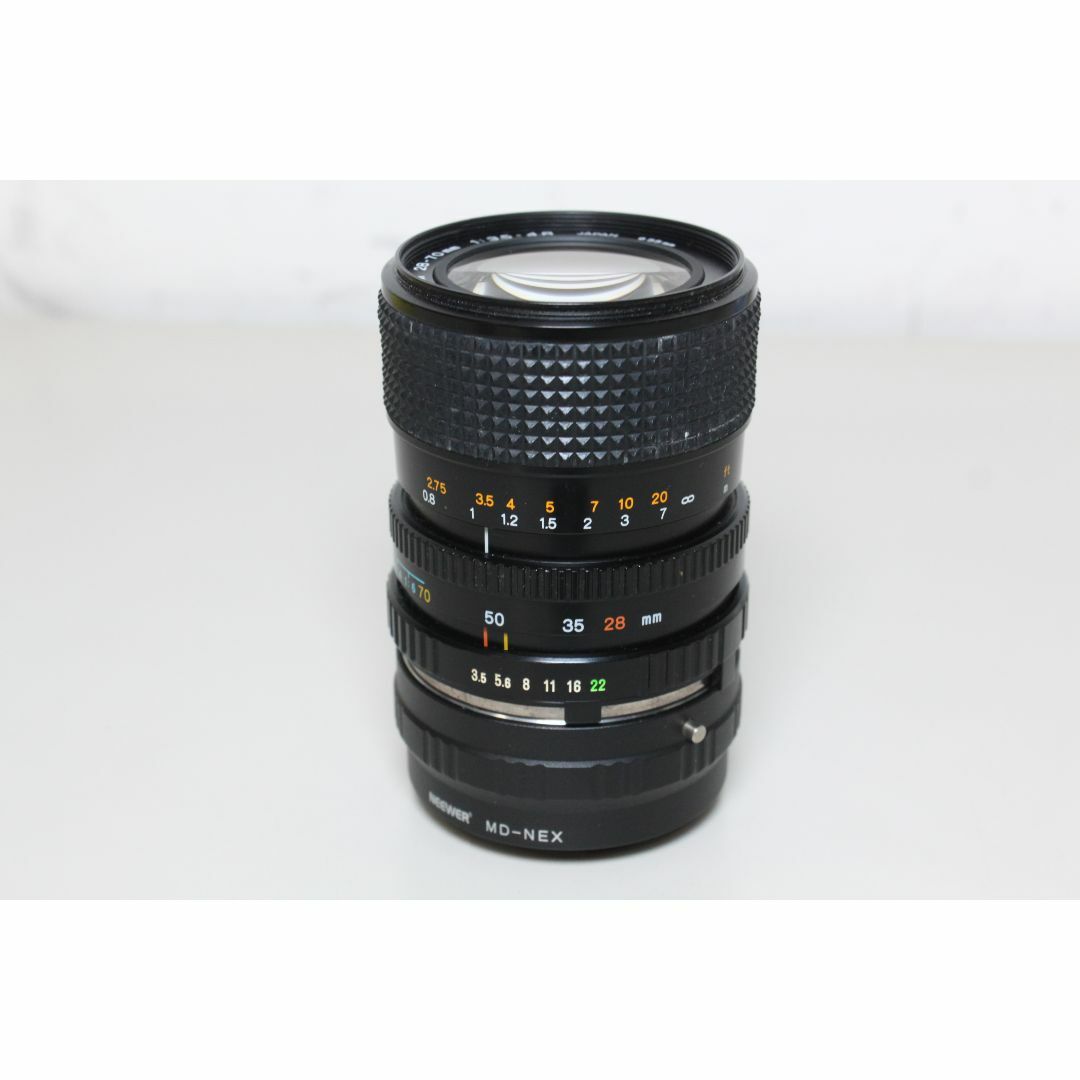 KONICA MINOLTA(コニカミノルタ)の【ジャンク品】MINOLTA/MD ZOOM 28-70mm F3.5-4.8④ スマホ/家電/カメラのカメラ(レンズ(ズーム))の商品写真