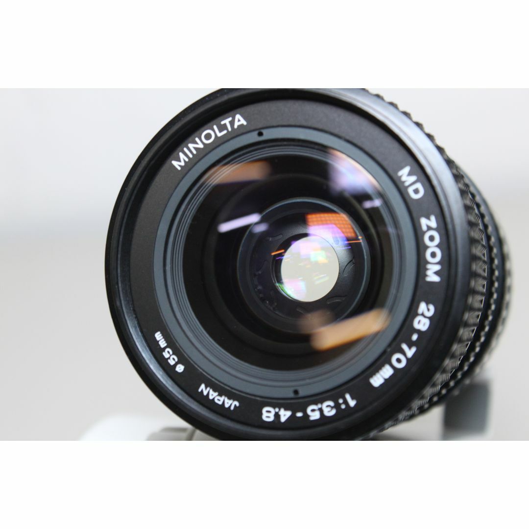 KONICA MINOLTA(コニカミノルタ)の【ジャンク品】MINOLTA/MD ZOOM 28-70mm F3.5-4.8④ スマホ/家電/カメラのカメラ(レンズ(ズーム))の商品写真