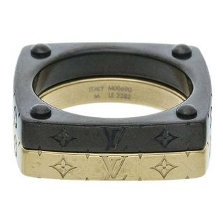 ルイヴィトン(LOUIS VUITTON)のルイヴィトン  M00690 バーグ モノグラムボールドセットリング メンズ M/19号(リング(指輪))