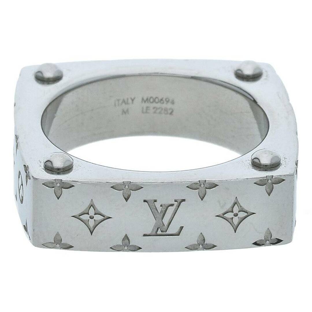 LOUIS VUITTON(ルイヴィトン)のルイヴィトン  M00694 バーグ モノグラムボールドリング メンズ M/19号 メンズのアクセサリー(リング(指輪))の商品写真