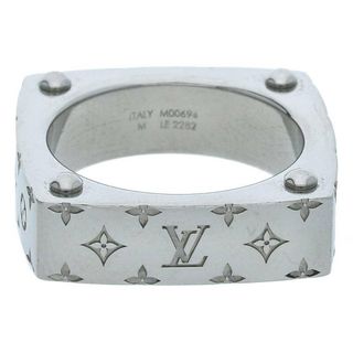 ルイヴィトン(LOUIS VUITTON)のルイヴィトン  M00694 バーグ モノグラムボールドリング メンズ M/19号(リング(指輪))