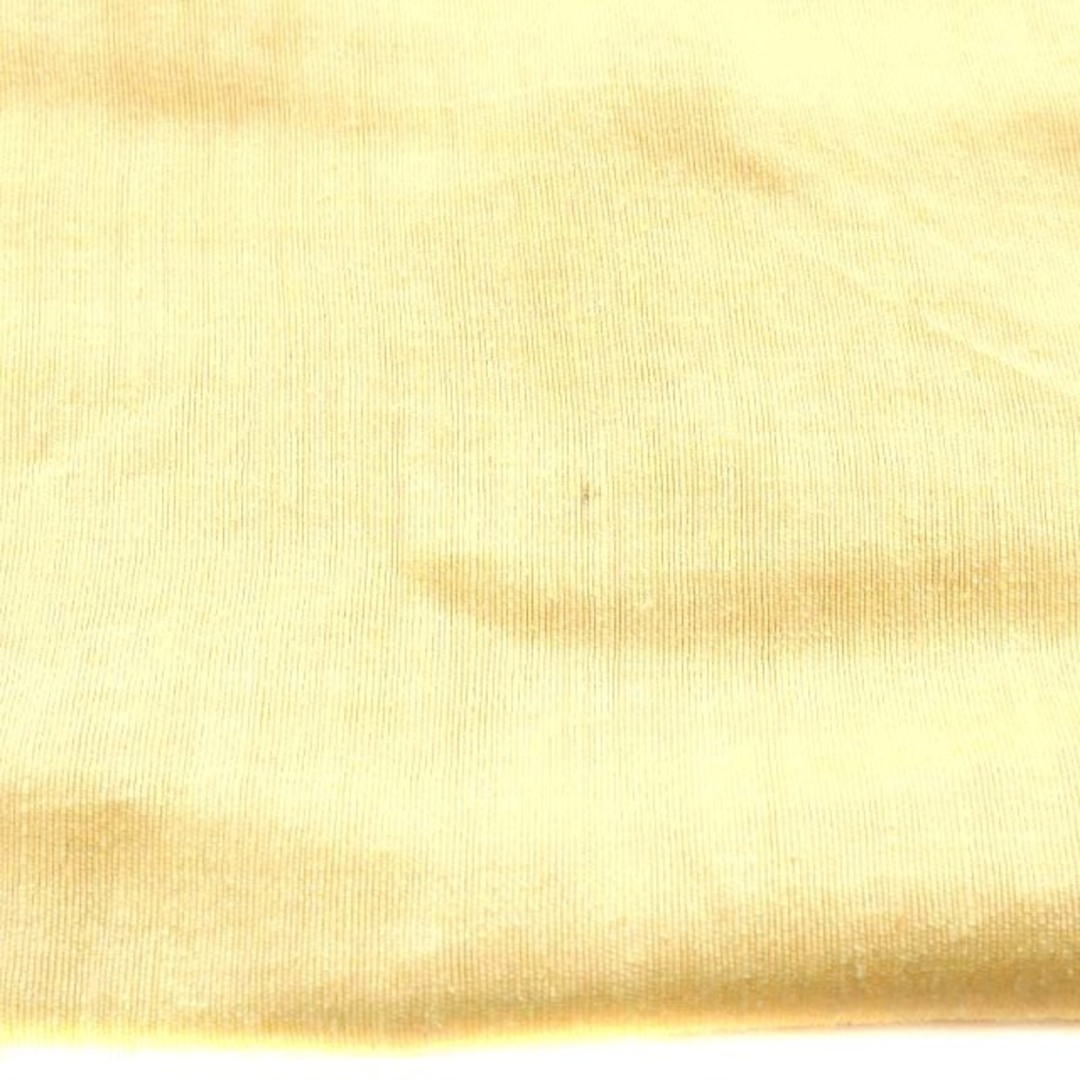 other(アザー)のアソースメレ ストール フリンジ シルク 絹 ラミー混 黄 レディースのファッション小物(ストール/パシュミナ)の商品写真