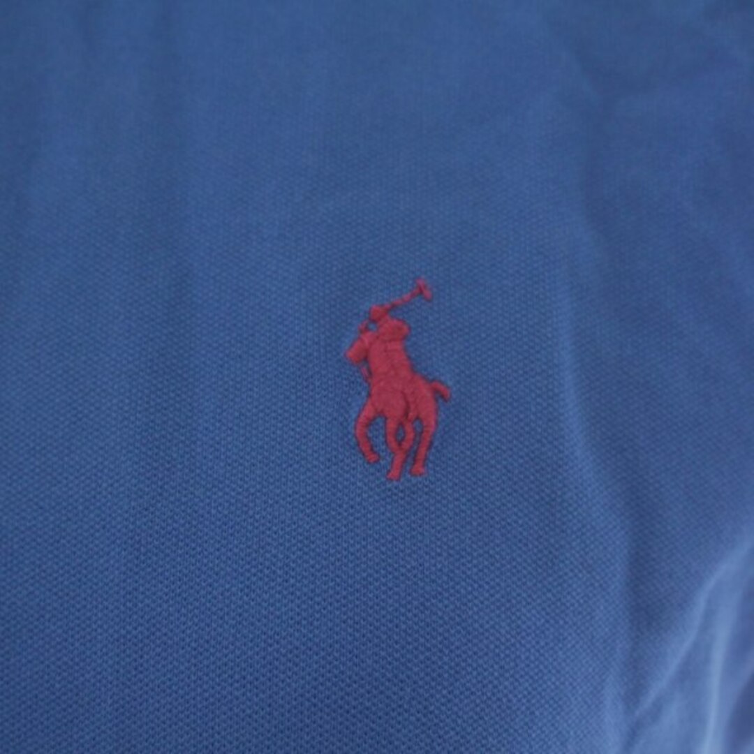 POLO RALPH LAUREN(ポロラルフローレン)のポロ ラルフローレン スリムフィットポロシャツ XS 青 タグ付き レディースのトップス(ポロシャツ)の商品写真