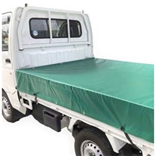 トラック 荷台シートカバー (2.3ｍ×3.5ｍ) 1.5t車対応 (グリーン)(トラック・バス用品)