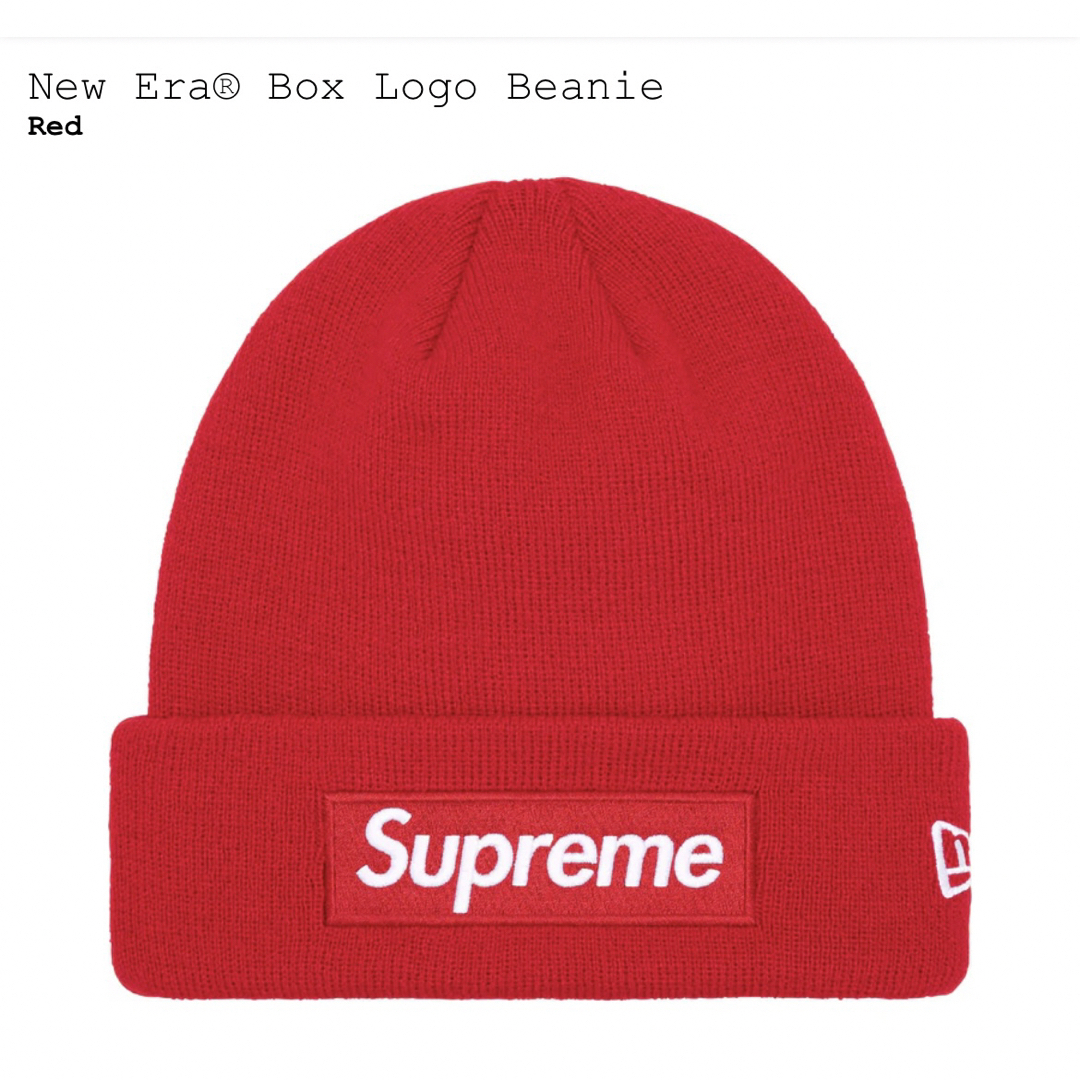 Supreme New Era® Box Logo Beanieニット帽/ビーニー