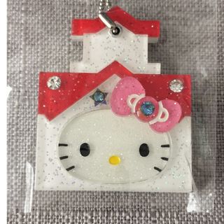 ハローキティ(ハローキティ)のHELLO KITTY　北海道限定　札幌時計台　スライドミラー(ストラップ)