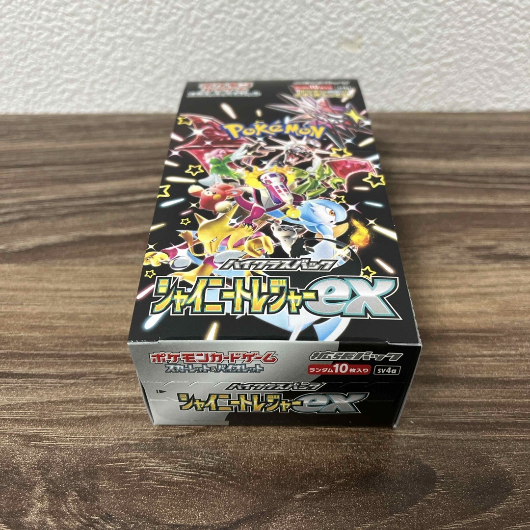 Box/デッキ/パックポケカ　シャイニートレジャーex   BOX 1点  シュリンクなし