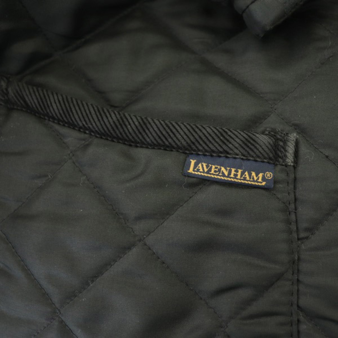 LAVENHAM(ラベンハム)のラベンハム キルティングジャケット 中綿 コーデュロイ 切替 イギリス製 レディースのジャケット/アウター(ブルゾン)の商品写真
