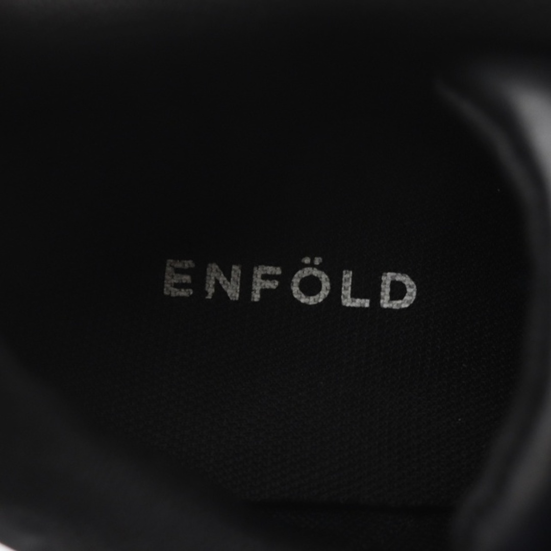 ENFOLD(エンフォルド)のエンフォルド レザースニーカー 厚底 24.5cm 300FA255-0360 レディースの靴/シューズ(スニーカー)の商品写真