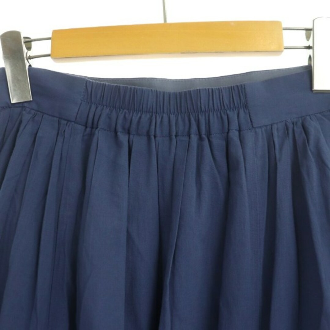 Apuweiser-riche(アプワイザーリッシェ)のアプワイザーリッシェ 21SS マチフレアギャザースカート ロング 1 青 レディースのスカート(ロングスカート)の商品写真