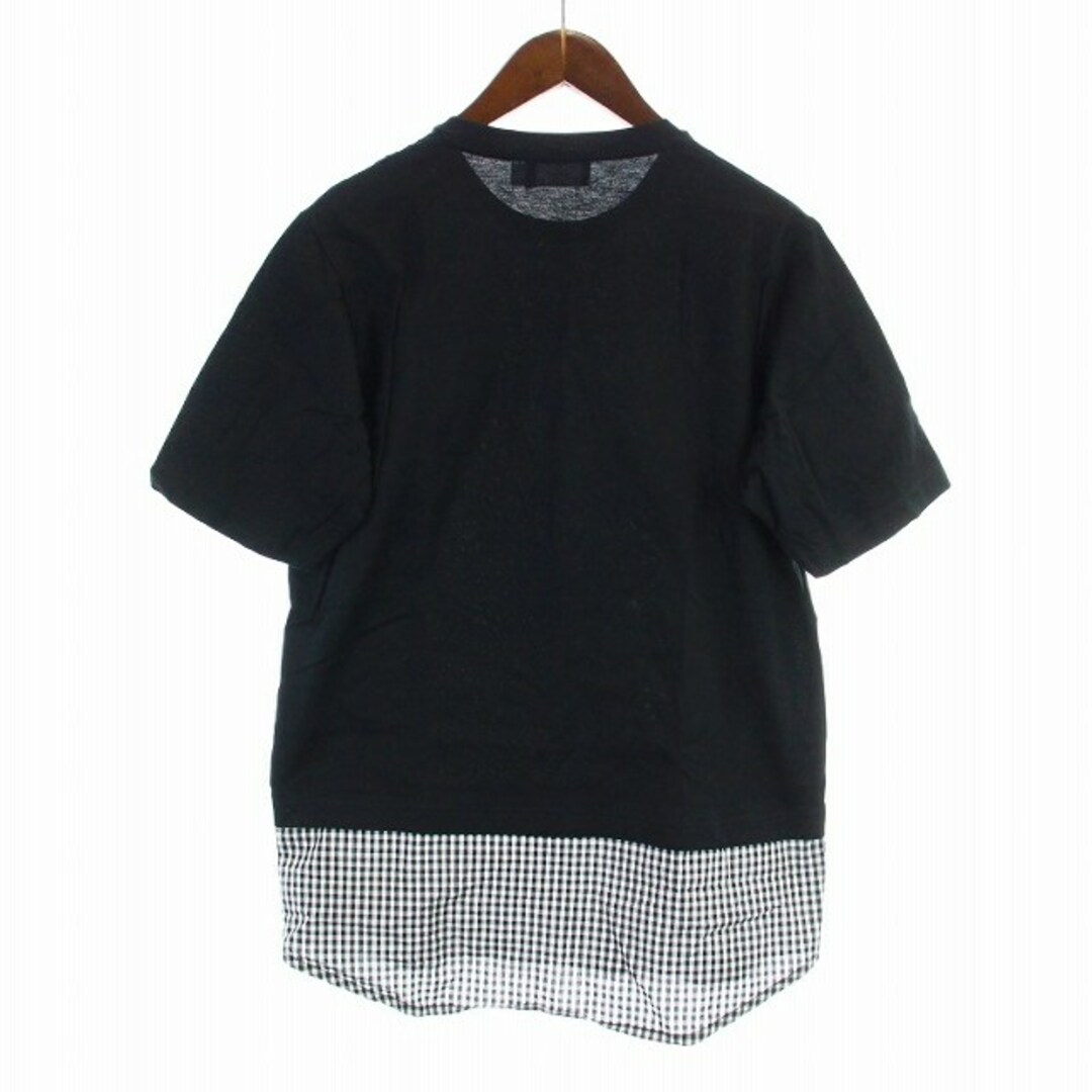 Calvin Klein(カルバンクライン)のCALVIN KLEIN PLATINUM Tシャツ 半袖 切替 チェック M メンズのトップス(Tシャツ/カットソー(半袖/袖なし))の商品写真