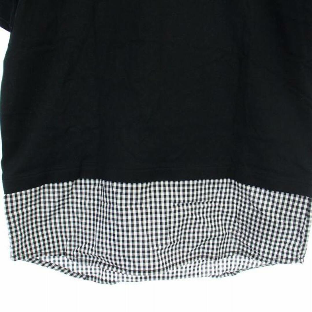 Calvin Klein(カルバンクライン)のCALVIN KLEIN PLATINUM Tシャツ 半袖 切替 チェック M メンズのトップス(Tシャツ/カットソー(半袖/袖なし))の商品写真