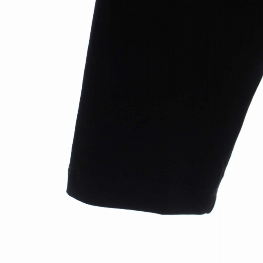 Calvin Klein(カルバンクライン)のカルバンクライン カーディガン 七分袖 ショート丈 とろみ素材 S 黒 レディースのトップス(カーディガン)の商品写真