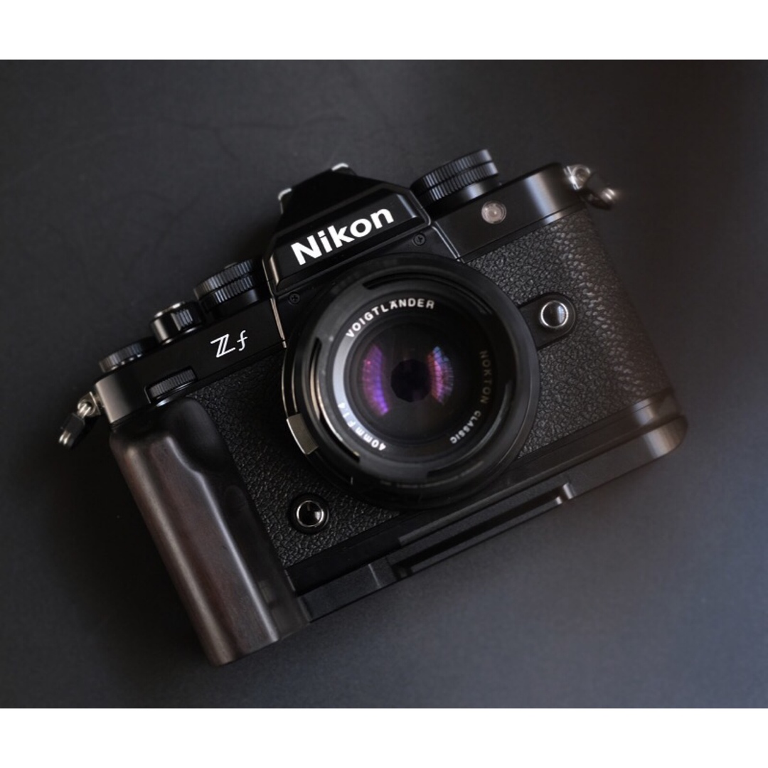 新品 Nikon ニコン ZF zf用ハンドグリップ （黒檀、アルミニウム）