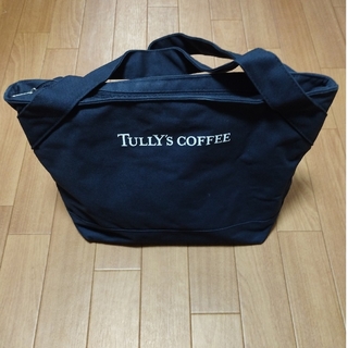 タリーズコーヒー(TULLY'S COFFEE)のタリーズ　トートバック　ネイビー　新品未使用(トートバッグ)