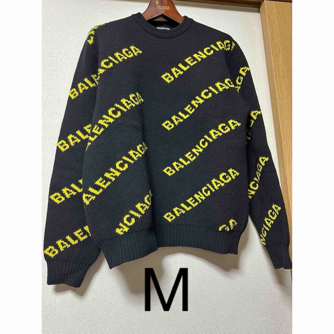 Balenciaga(バレンシアガ)のBALENCIAGA ニット M  美中古 メンズのトップス(ニット/セーター)の商品写真