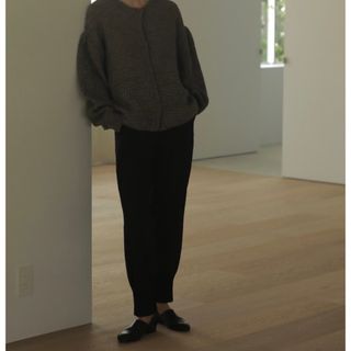 ステュディオス(STUDIOUS)のMANOF PINCH TUCK JERSEY PANTS(カジュアルパンツ)