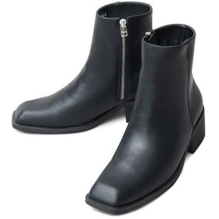 glabella SQUARE TOE HEEL BOOTS(ブーツ)