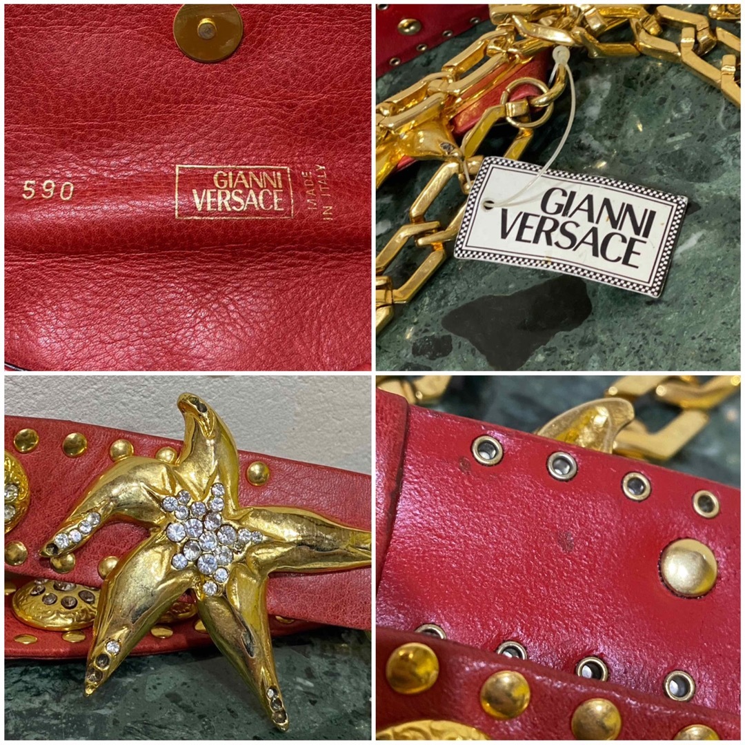 VERSACE(ヴェルサーチ)の激レア 超希少モデル GIANNI VERSACE ウエストポーチ メデューサ レディースのバッグ(ショルダーバッグ)の商品写真