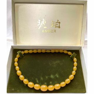 ネックレス 琥珀？ AMBER？ アンバー？(ネックレス)