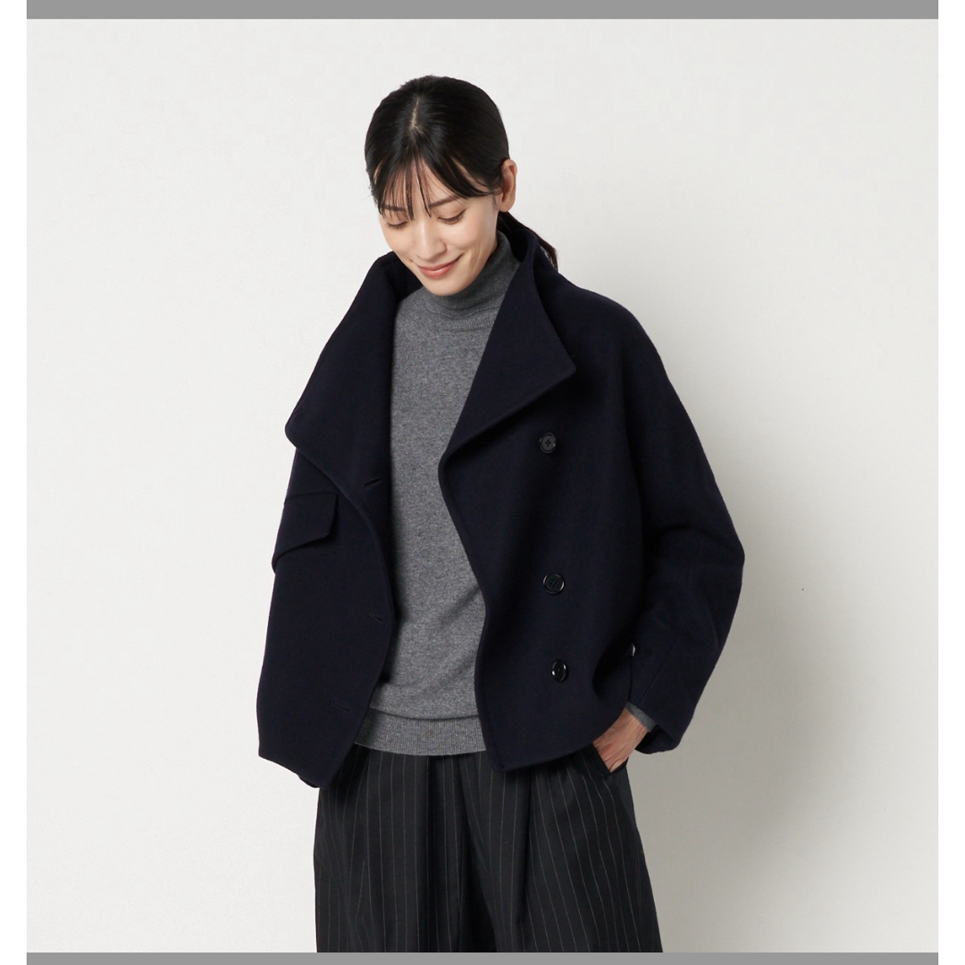 heliopole(エリオポール)の今期＊新品エリオポール STAND COLLAR SHORT COAT レディースのジャケット/アウター(その他)の商品写真