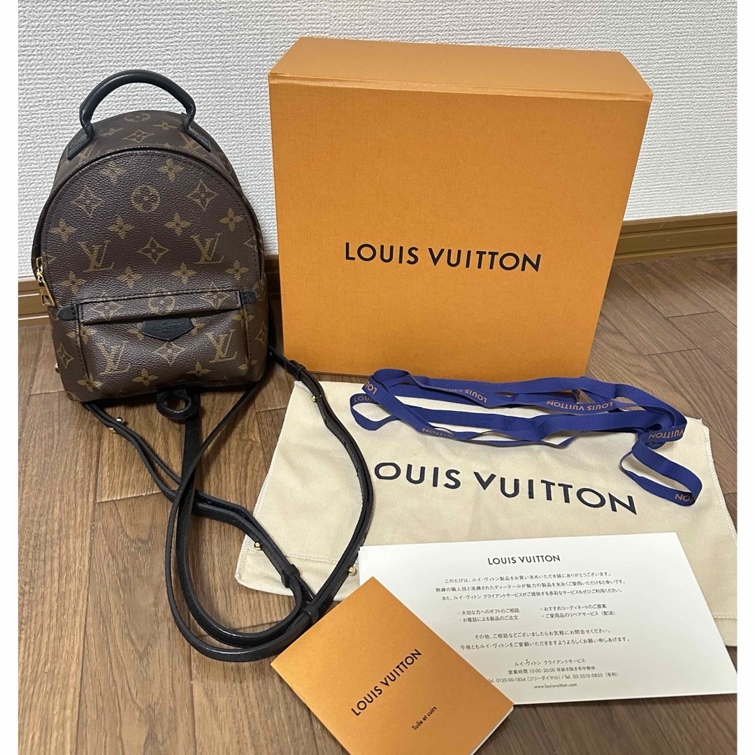 LOUIS VUITTON(ルイヴィトン)のルイヴィトン　パームスプリングス　バックパック　ミニ レディースのバッグ(リュック/バックパック)の商品写真