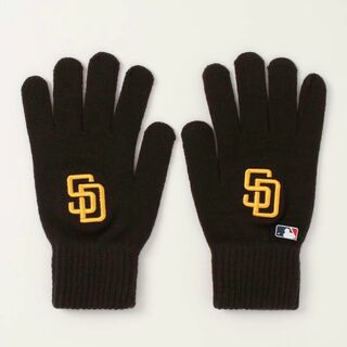 新品　MLB 手袋　サンディエゴ　パドレス　メジャーリーグ　ブラウン(応援グッズ)