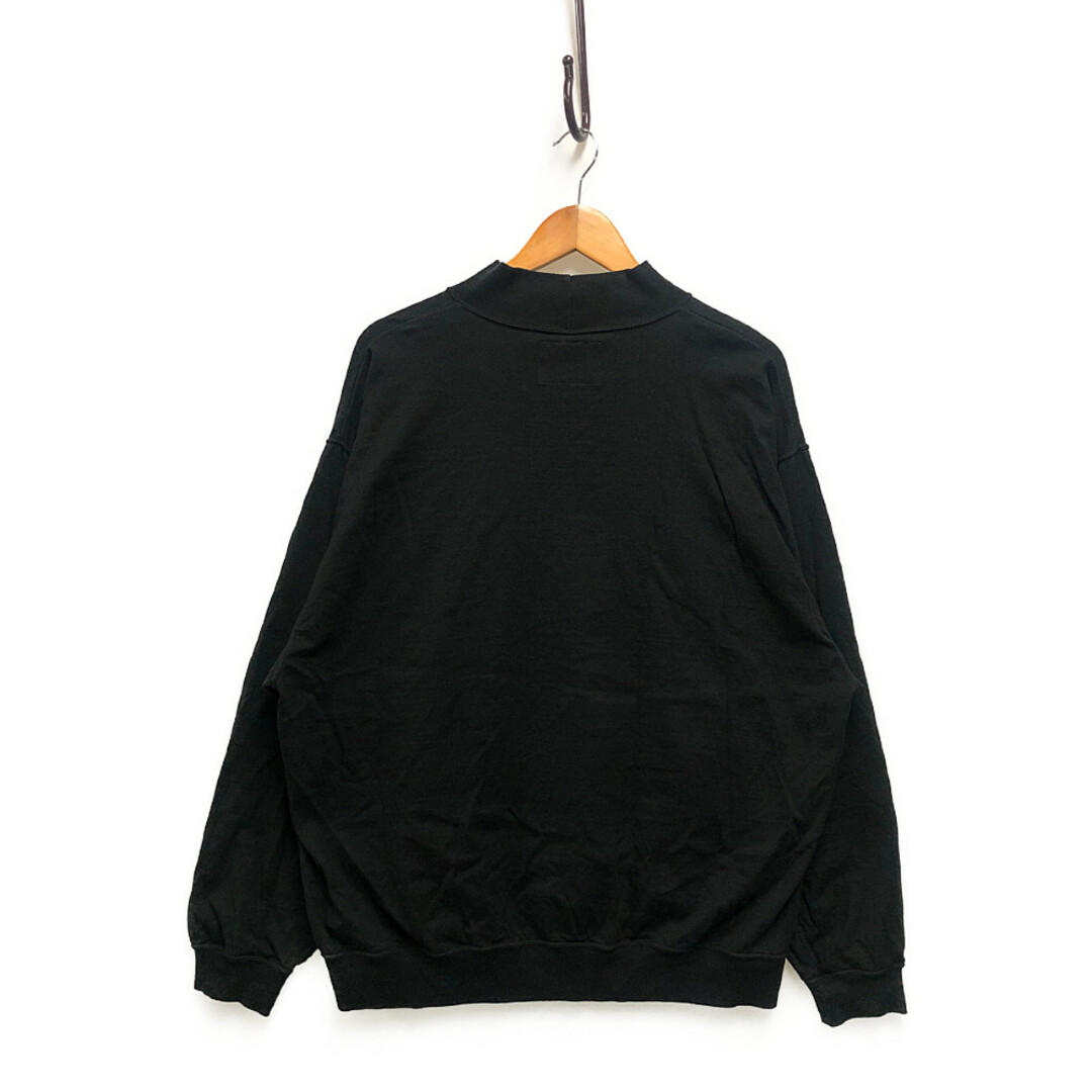 W)taps(ダブルタップス)のWTAPS ダブルタップス 22AW V.I.C TURTLE NECK COTTON .VIC カットソー 長袖 ブラック サイズ4 正規品 / B4702 メンズのトップス(Tシャツ/カットソー(七分/長袖))の商品写真