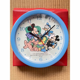 ディズニー(Disney)のレトロ　ミッキー　ドナルド　掛け時計(掛時計/柱時計)