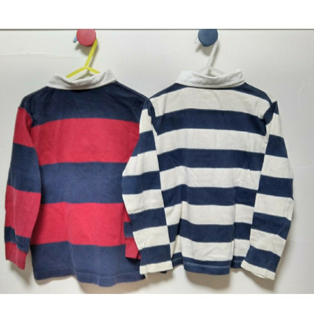 Ralph Lauren(ラルフローレン)の【訳あり】RALPH LAUREN ラガーシャツ110・120cm 男女 キッズ/ベビー/マタニティのキッズ服男の子用(90cm~)(Tシャツ/カットソー)の商品写真