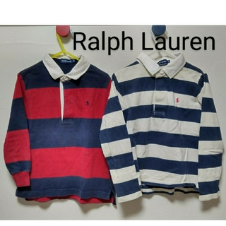 ラルフローレン(Ralph Lauren)の【訳あり】RALPH LAUREN ラガーシャツ110・120cm 男女(Tシャツ/カットソー)