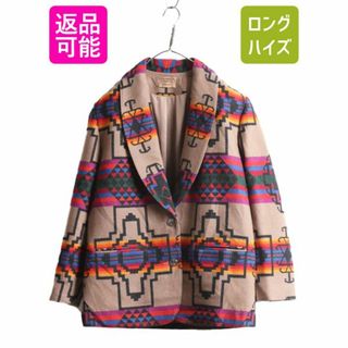 ペンドルトン PENDLETON ウール テーラードジャケット USA製 レディースL /eaa383450