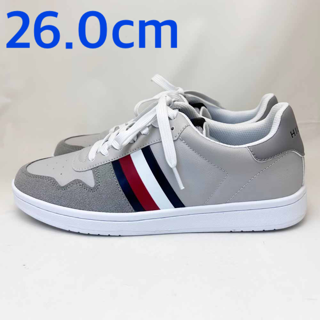 TOMMY HILFIGER - 新品 トミーヒルフィガー スニーカー LIMMY グレー