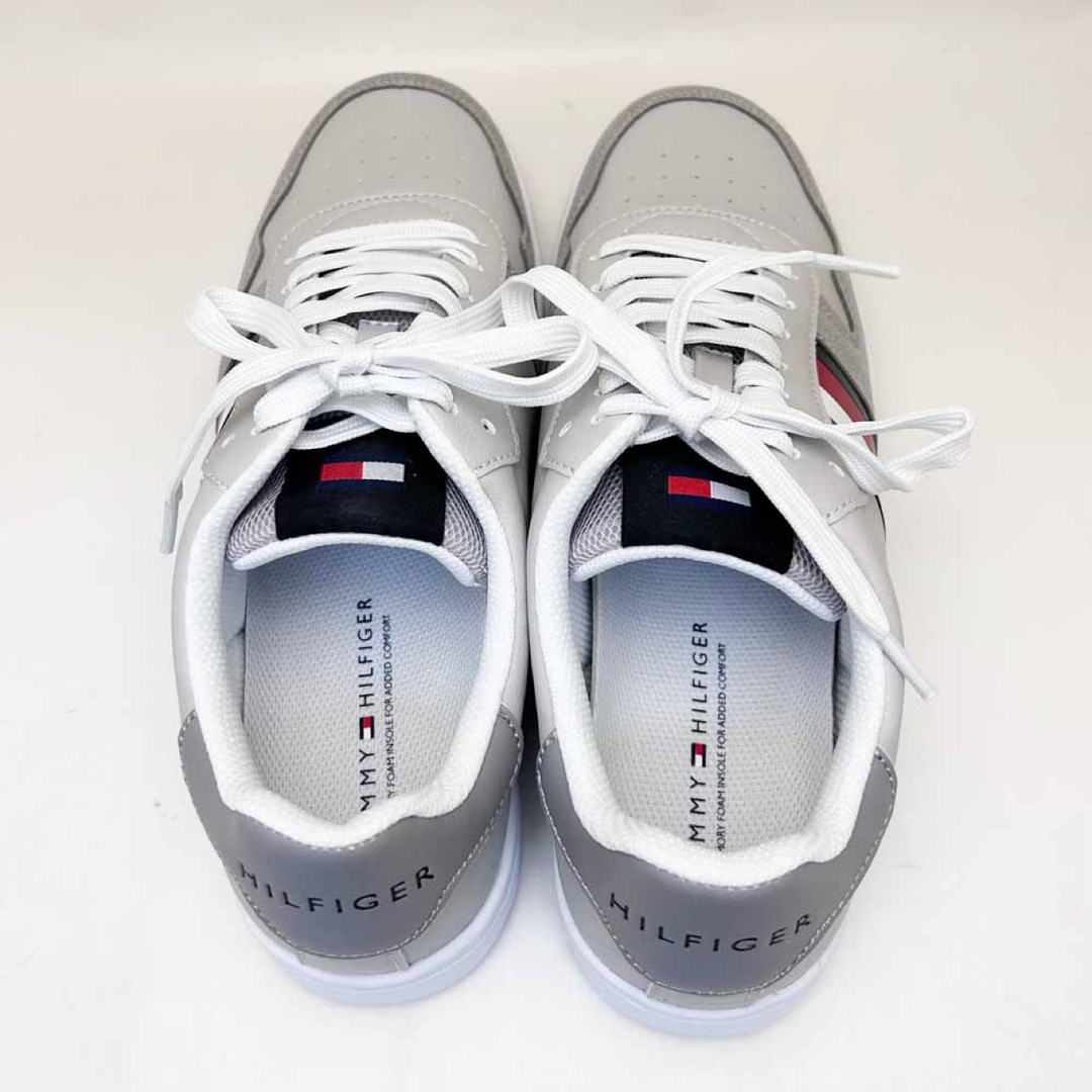 TOMMY HILFIGER - 新品 トミーヒルフィガー スニーカー LIMMY グレー