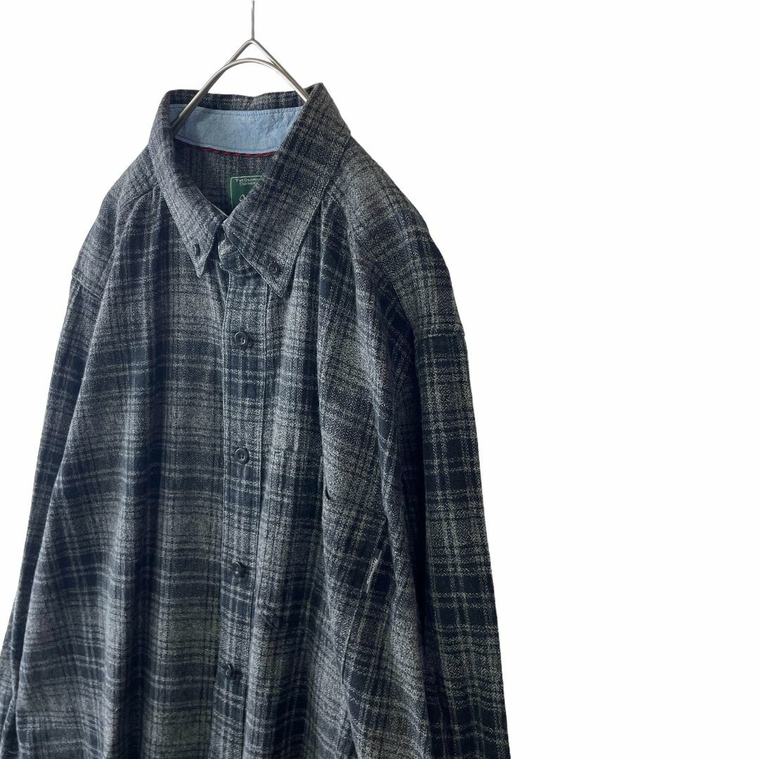 WOOLRICH(ウールリッチ)のUSA古着 ウールリッチ 秋冬 ネルシャツ 長袖シャツ グレー系 チェック L メンズのトップス(シャツ)の商品写真