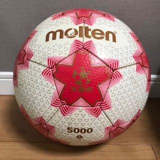 モルテン(molten)のサッカーボール　天皇杯　モルテン　美品　5号球(ボール)