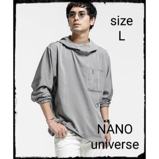 ナノユニバース(nano・universe)の【美品】アノラックフーディー(パーカー)