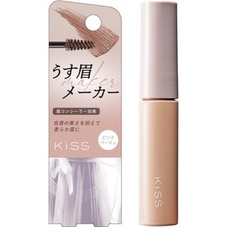 イセハン(伊勢半)の【新品・未開封】kiss うす眉メーカー(眉マスカラ)