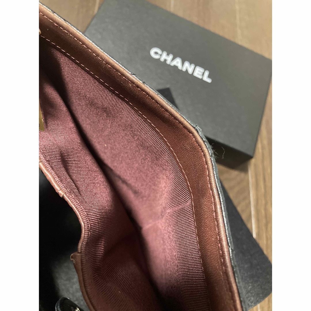 CHANELマトラッセ長財布レディース