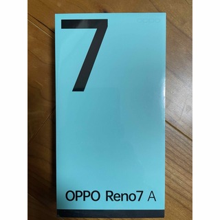 オッポ(OPPO)の未開封新品　OPPO Reno7 A ドリームブルー 128 GB SIMフリー(スマートフォン本体)