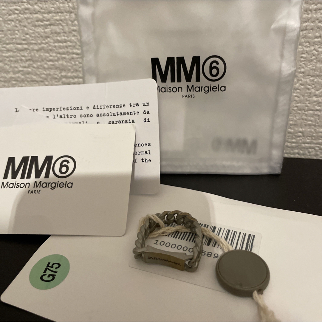 MM6(エムエムシックス)のMM6 Maison Marglela リング レディースのアクセサリー(リング(指輪))の商品写真