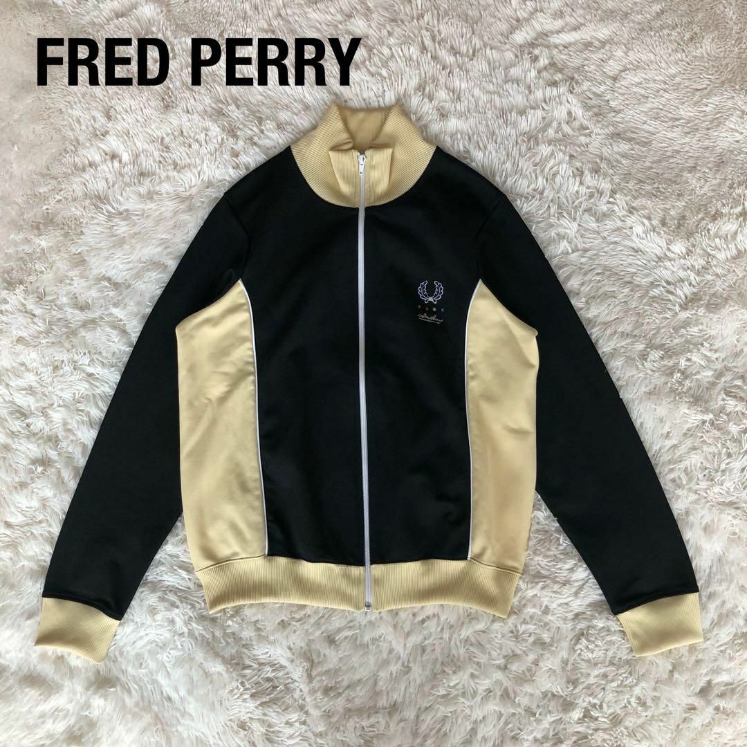 並行輸入品] FRED PERRYフレッドペリートラックジャケットブラック