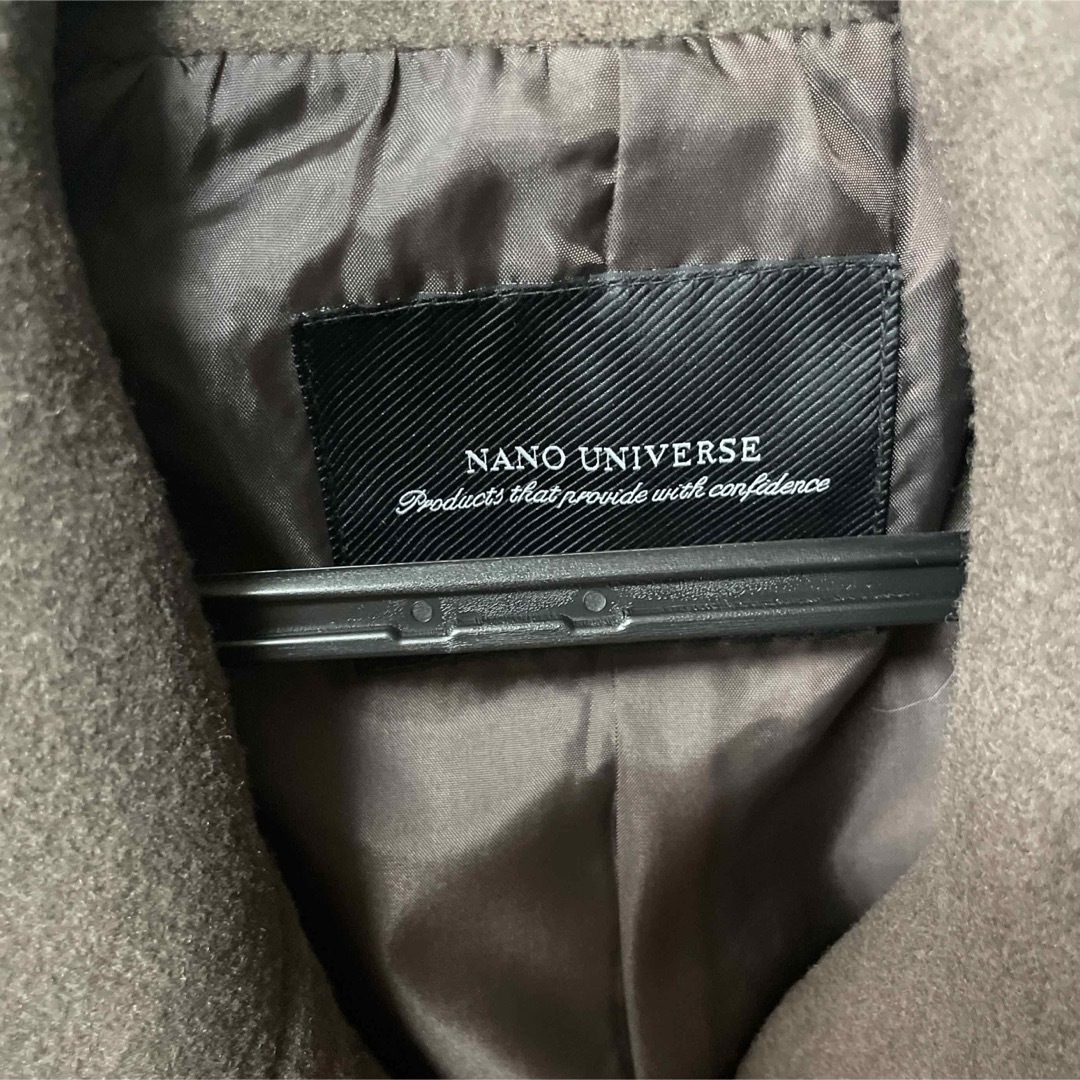 nano・universe(ナノユニバース)の【NANO UNIVERSE】コート (メンズ/ブラウン) メンズのジャケット/アウター(チェスターコート)の商品写真