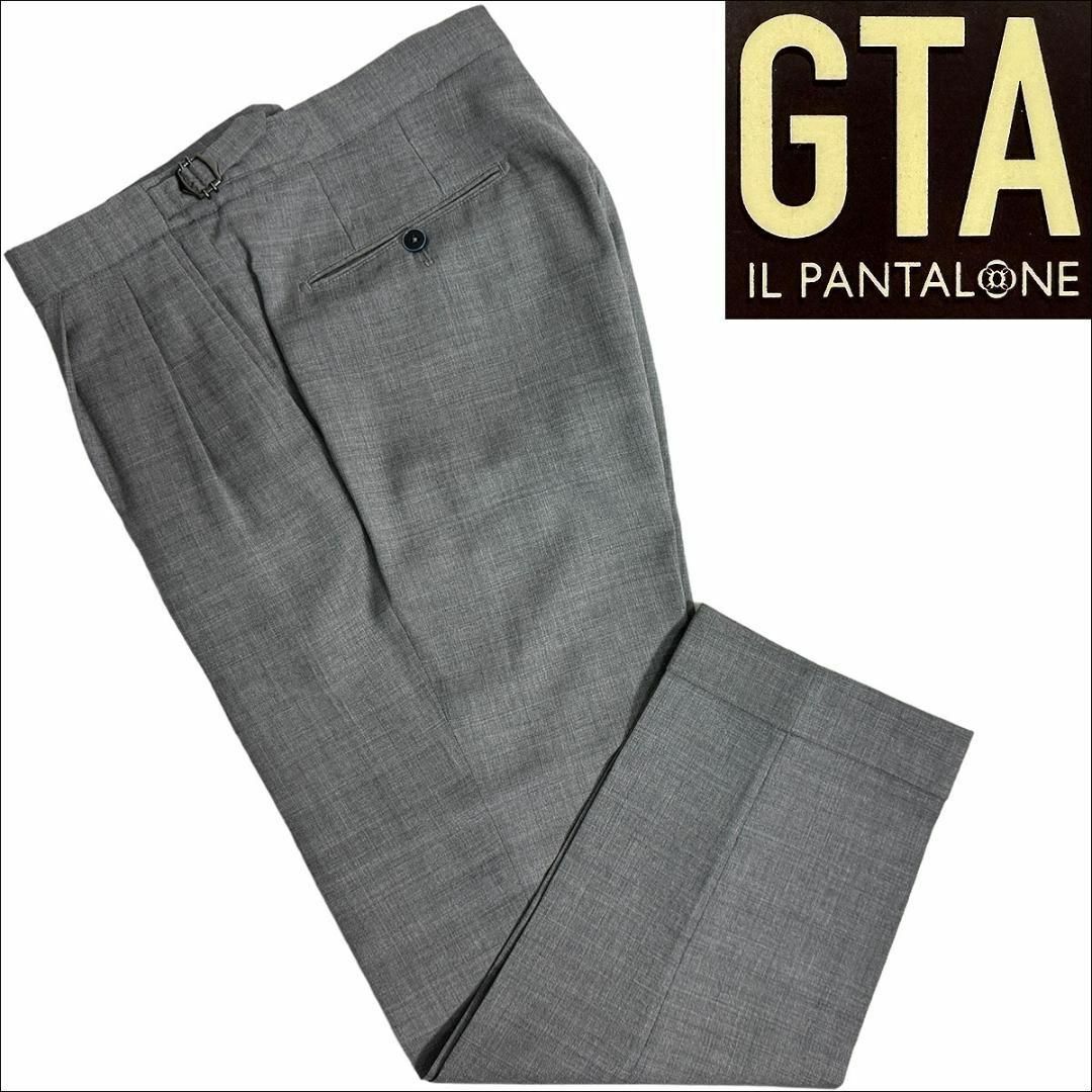 G.T.A - J4029美品GTA エリックサイドアジャスター2プリーツスラックス