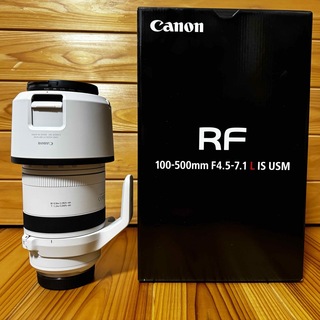 キヤノン(Canon)の美品:RF100-500㎜ F4.5-7.1 L IS USM (レンズ(ズーム))