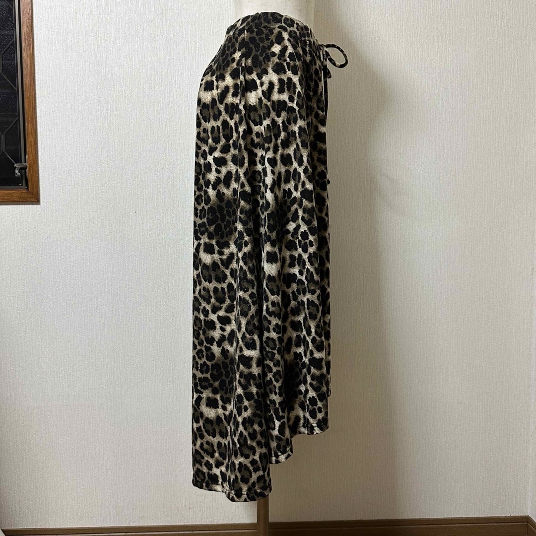 SHINY RIPPLE / 豹柄 /スカート レディースのスカート(ロングスカート)の商品写真
