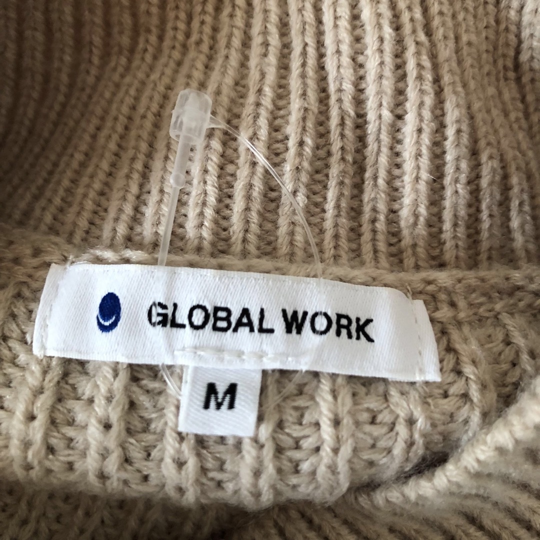 GLOBAL WORK(グローバルワーク)のGLOBAL WORK/グローバルワーク/ハイネックニットワンピースc2 レディースのワンピース(ひざ丈ワンピース)の商品写真
