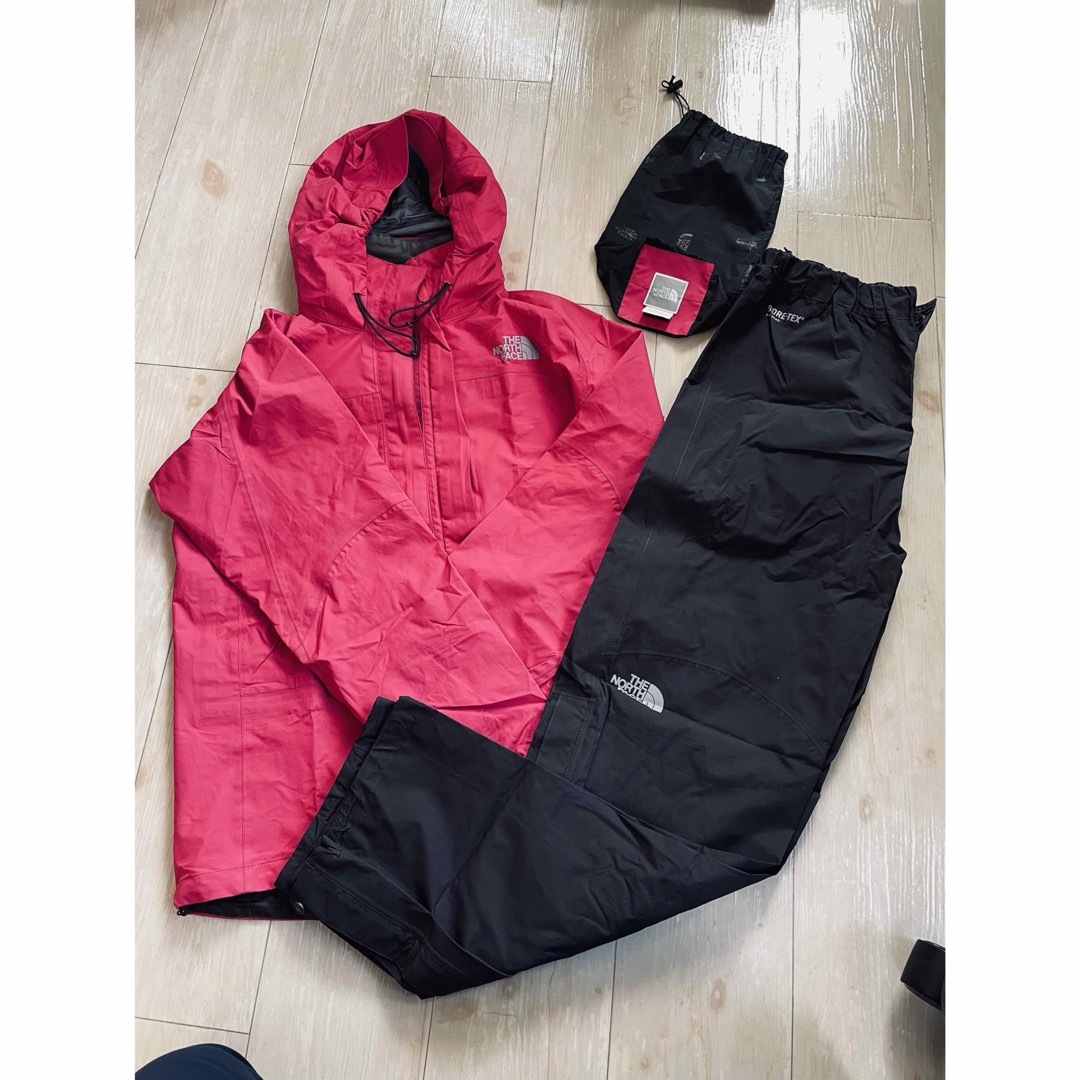 THE NORTH FACE】レインウェア 上下セット ゴアテックス Mサイズ-