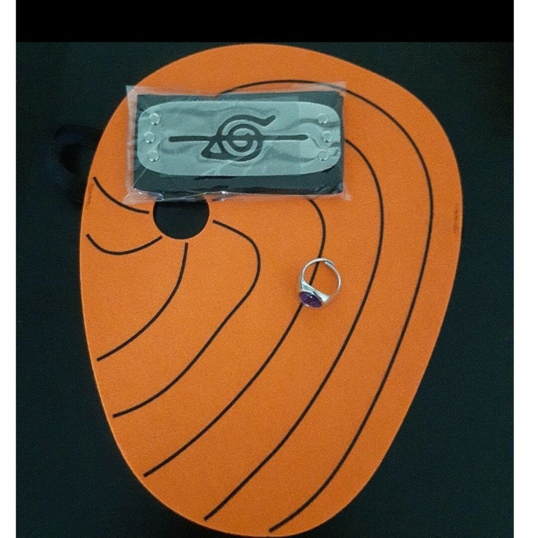 NARUTO トビ 仮面① エンタメ/ホビーのコスプレ(小道具)の商品写真